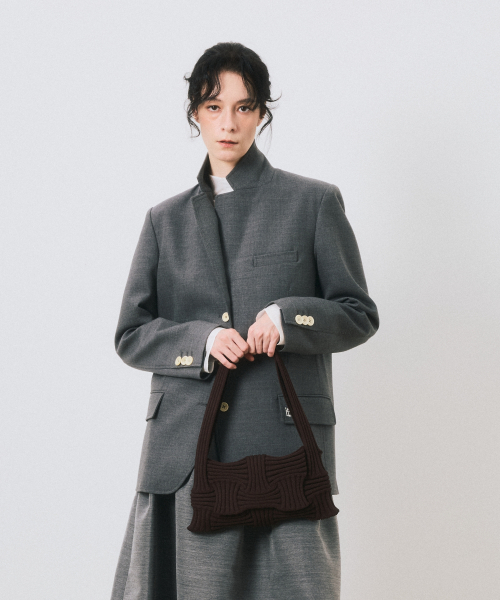 Bow Flap Bag Deep Brown