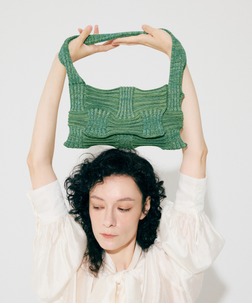 Bow Flap Bag Water Lilies