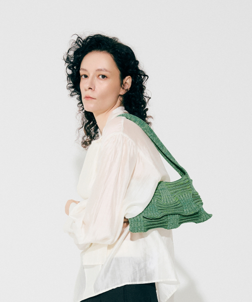 Bow Flap Bag Water Lilies