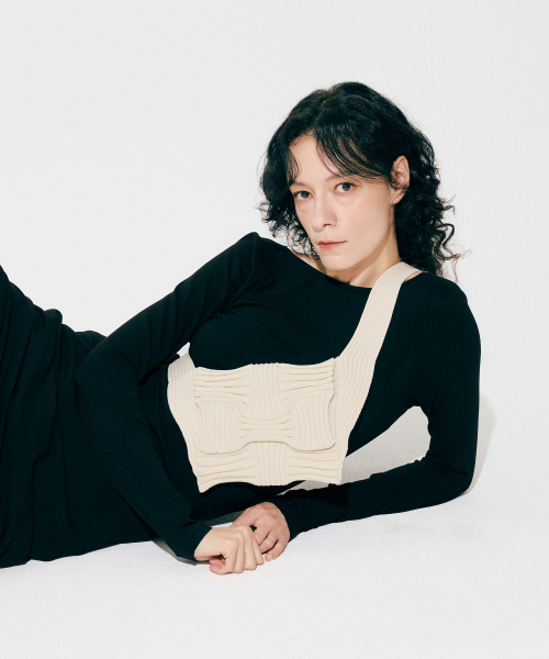Bow Crossbody Bag Ivory