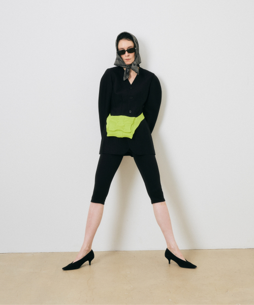 Bow Crossbody Bag Lime