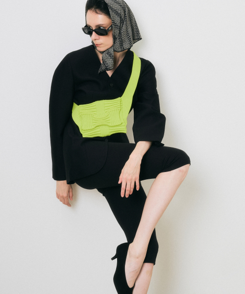Bow Crossbody Bag Lime