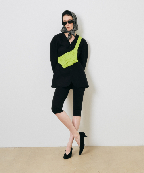 Bow Crossbody Bag Lime