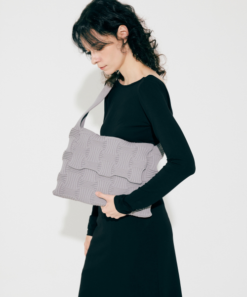 Bow Cross Bag Gray
