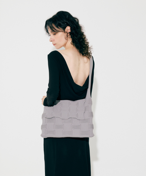 Bow Cross Bag Gray