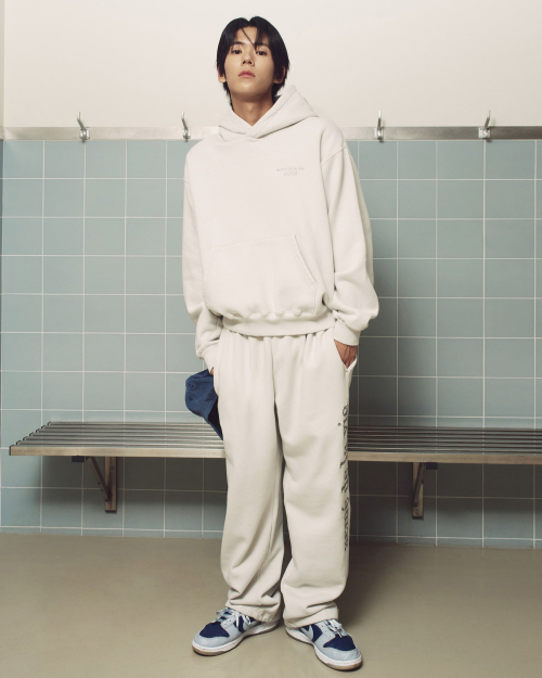 NOISY EMBO BASIC LOGO NAPPING HOODIE