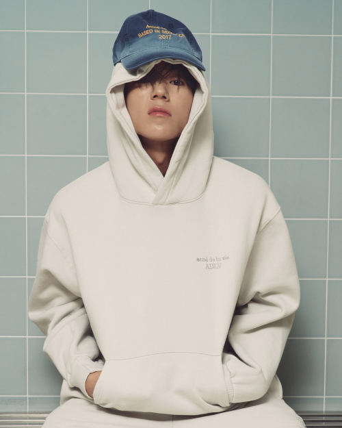 NOISY EMBO BASIC LOGO NAPPING HOODIE