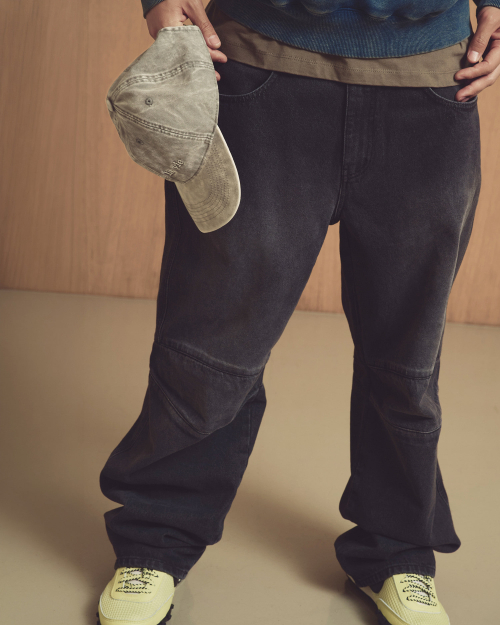 BIKER DENIM PANTS