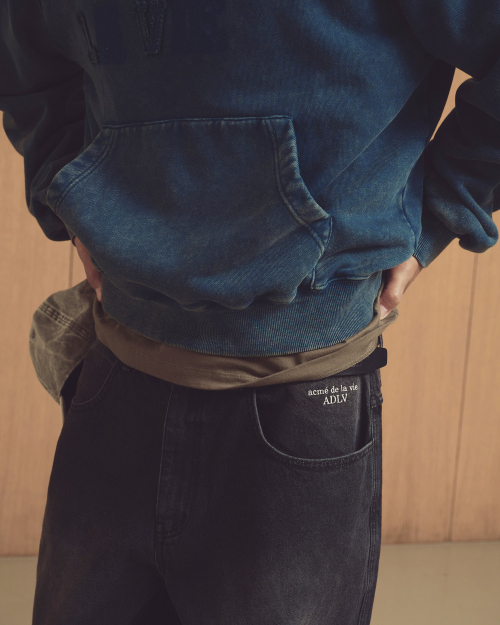 BIKER DENIM PANTS