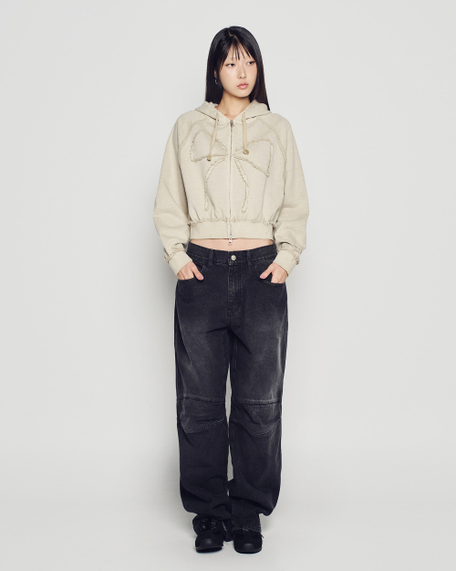 BIKER DENIM PANTS