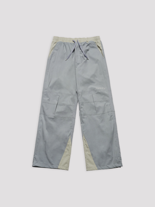 NYLON COLOR BLOCK JOGGER PANTS