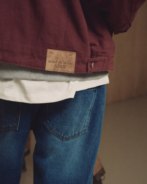 WASHED HOODIE TRUCKER JACKET