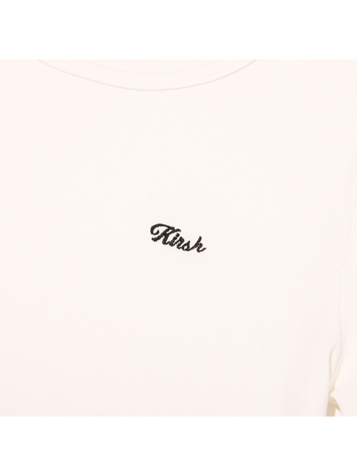 LOGO SLIM FIT LONG SLEEVE 2PACK(OATMEAL/ORANGE)
