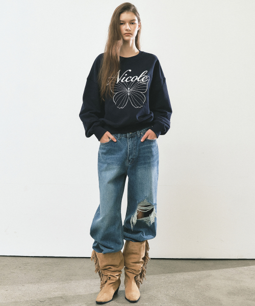 VINTAGE WASHED WIDE DENIM PANTS_BLUE