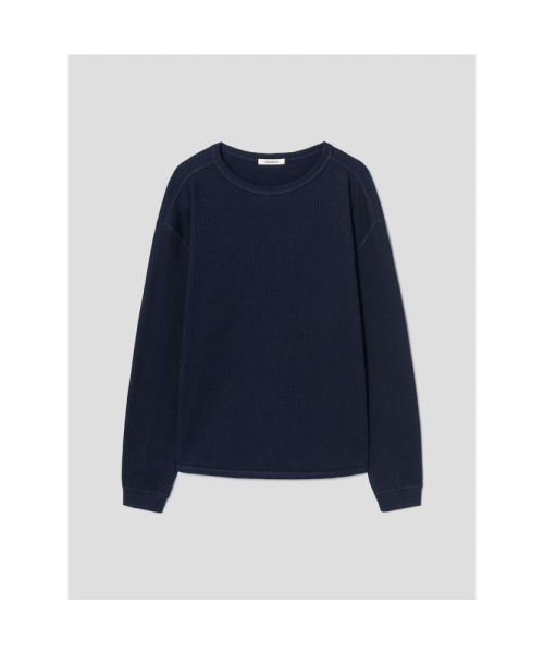 [Unisex] 90S Waffle Top Navy (TA6741U01R)