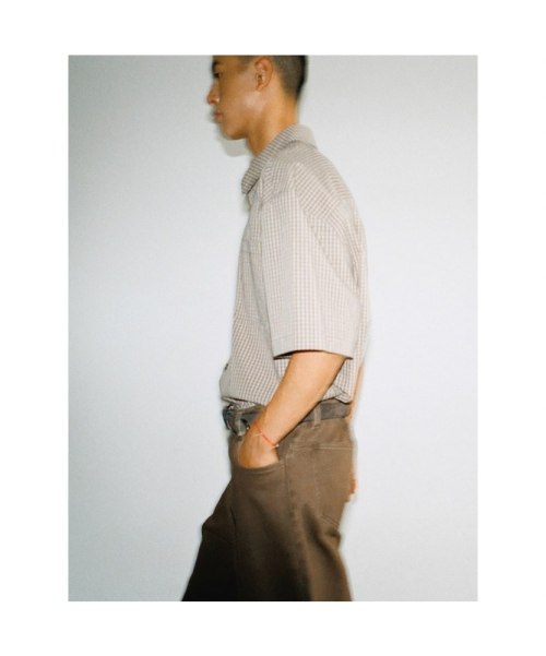 [Unisex] Sidogras HSleeve Shirt Brown (TA6765U01D)