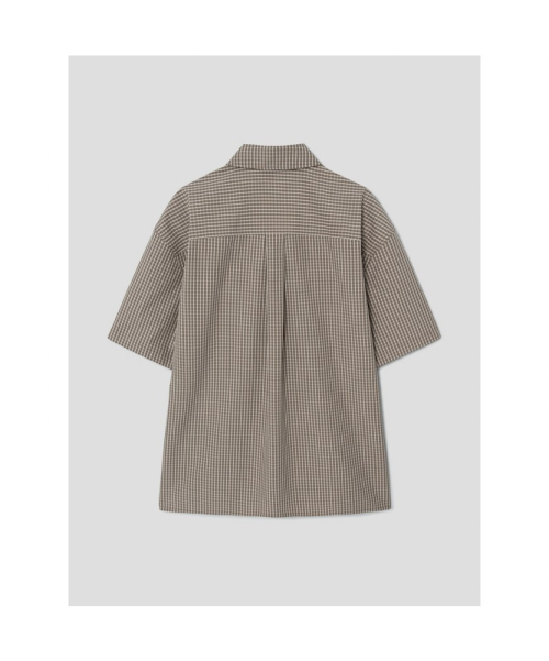 [Unisex] Sidogras HSleeve Shirt Brown (TA6765U01D)