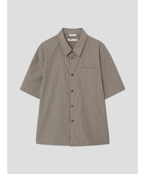 [Unisex] Sidogras HSleeve Shirt Brown (TA6765U01D)