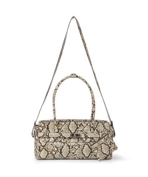 ANIMAL TWO-WAY BAG IN BEIGE
