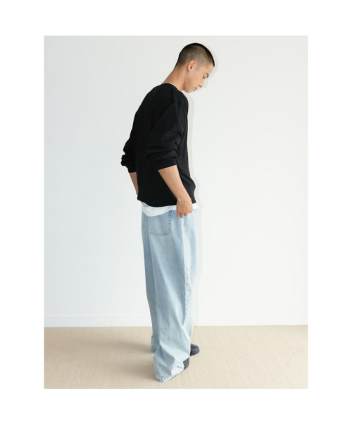 [Unisex] Cash V Neck Knit Top Black (TA6751U015)