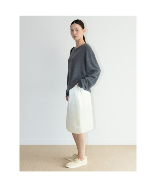 [Unisex] Cash Round Knit Top Grey (TA6751U023)