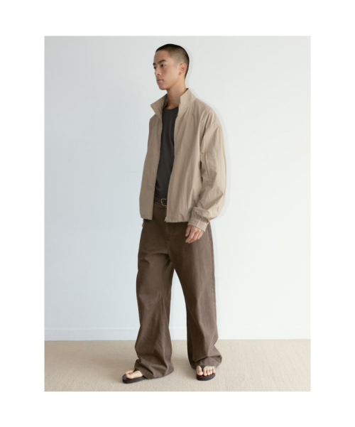 [Unisex] Classic Nylon Jumper Beige (TA6739U02A)