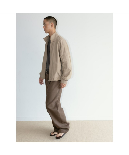 [Unisex] Classic Nylon Jumper Beige (TA6739U02A)