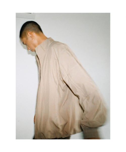 [Unisex] Classic Nylon Jumper Beige (TA6739U02A)