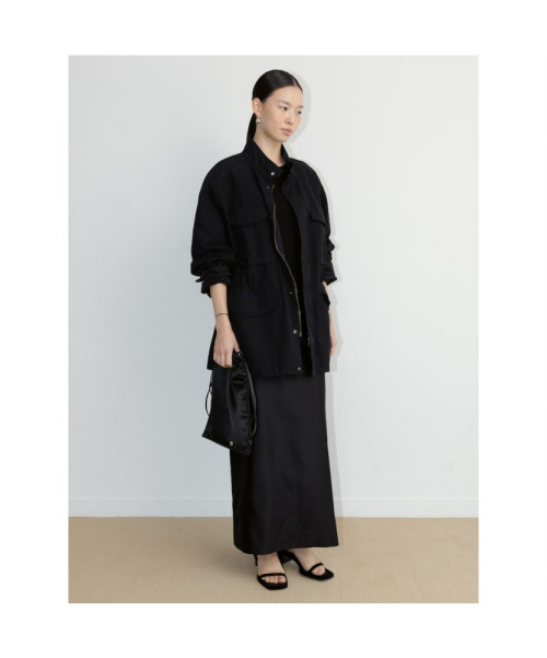 [Unisex] Wahsed Field Jacket Black (TA6739U045)