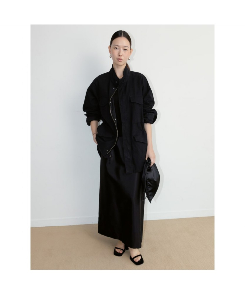 [Unisex] Wahsed Field Jacket Black (TA6739U045)