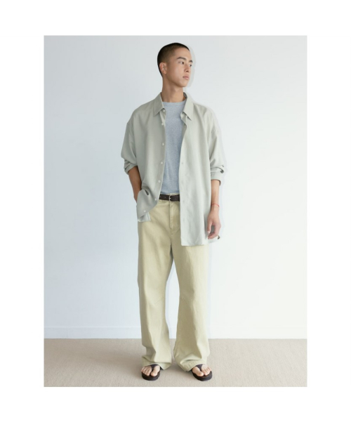 [Unisex] Sage Cotton Pants Beige (TA6721U06A)