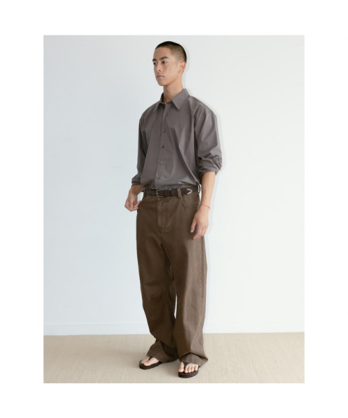 [Unisex] Sage Cotton Pants Brown (TA6721U06D)