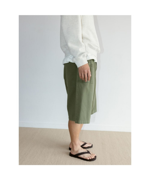 [Unisex] Carpenter Bermuda Pants Khaki (TA6725U01H)