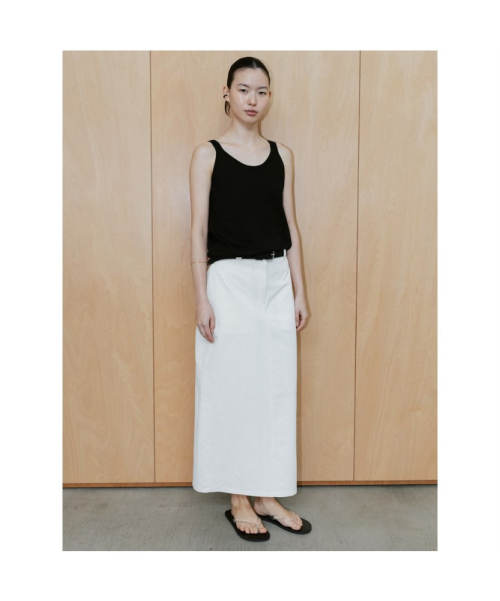 Asti H Line Skirt Ivory (TA6427A050)
