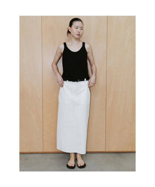 Asti H Line Skirt Ivory (TA6427A050)