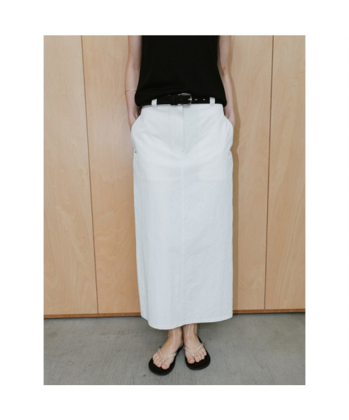 Asti H Line Skirt Ivory (TA6427A050)