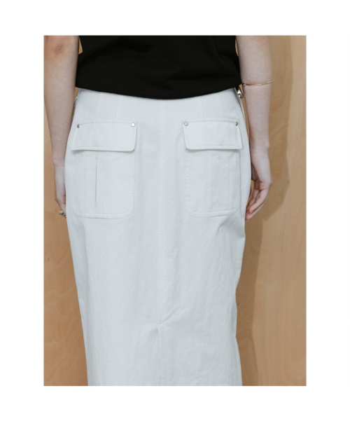 Asti H Line Skirt Ivory (TA6427A050)