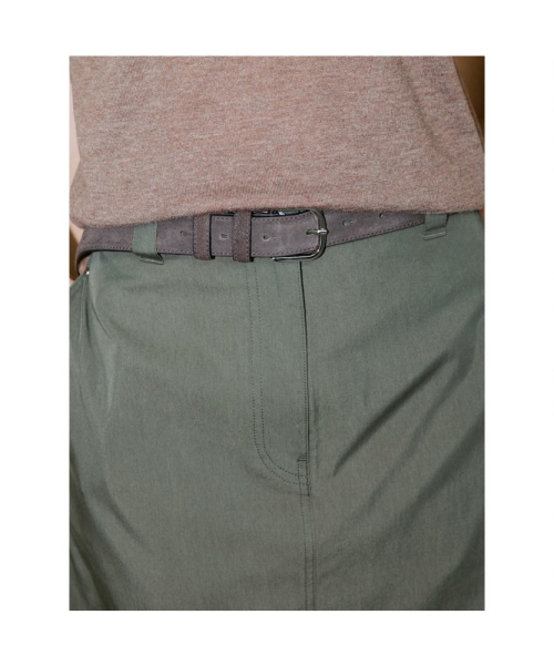 Asti H Line Skirt Khaki (TA6427A05H)