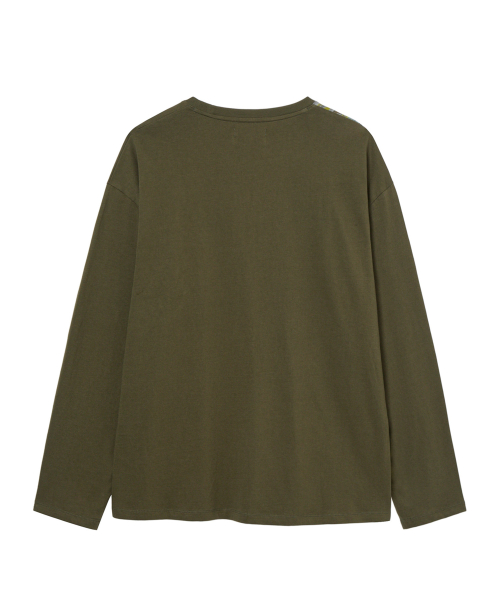 DIGITAL VINTAGE LONG SLEEVE IN KHAKI