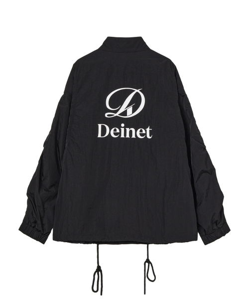 FUNNEL NECK JACKET IN BLACK