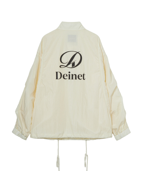 FUNNEL NECK JACKET IN WHITE