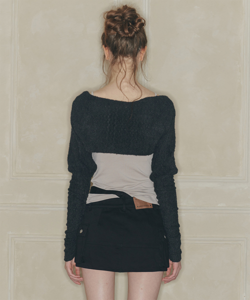 MOON BOLERO black
