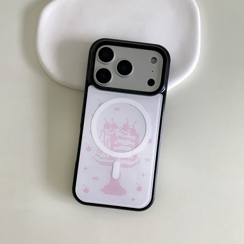 [Bumper Black] Sweet Cherry Cake MagSafe Phone Case