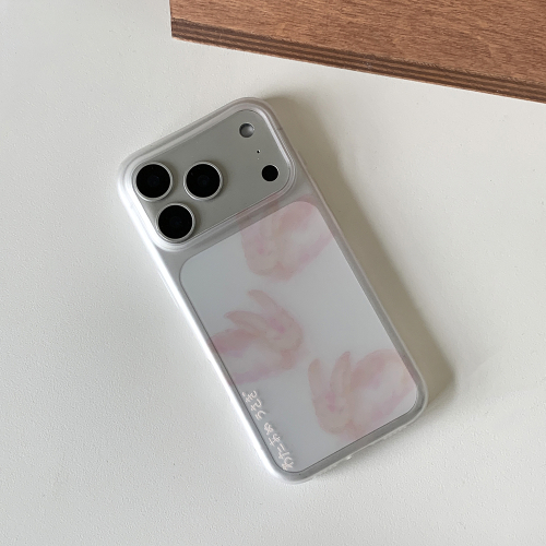 Cotton Candy Bunny Translucent Phone Case