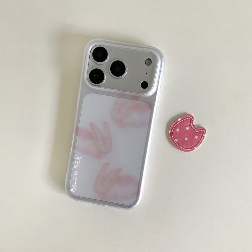 Cotton Candy Bunny Translucent Phone Case