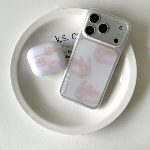 Cotton Candy Bunny Translucent Phone Case