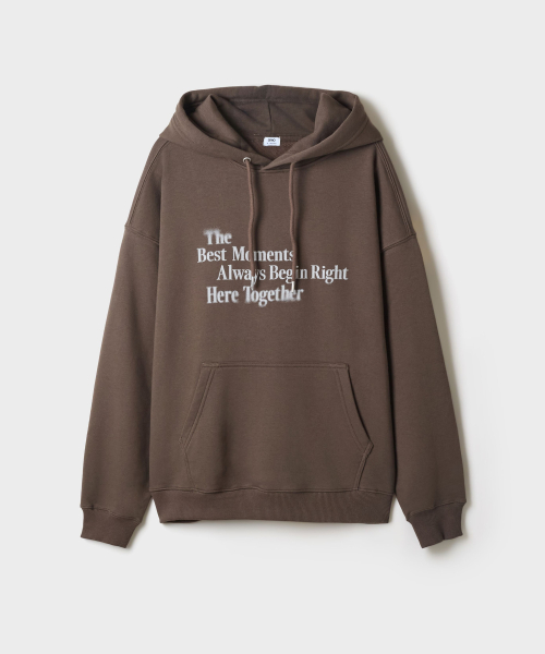 Lettering Hood Pullover_SPMNG49C70