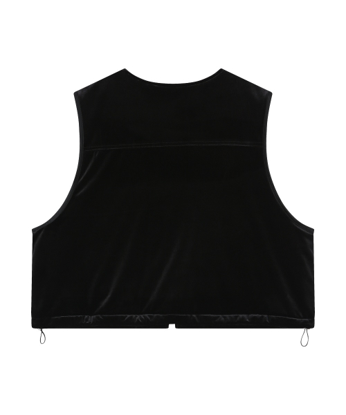 ANDERSSON BELL X ALPHA INDUSTRIES VEST LAYERED N-2B JACKET (BLACK)