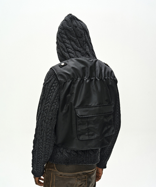 ANDERSSON BELL X ALPHA INDUSTRIES FLIGHT VEST (BLACK)