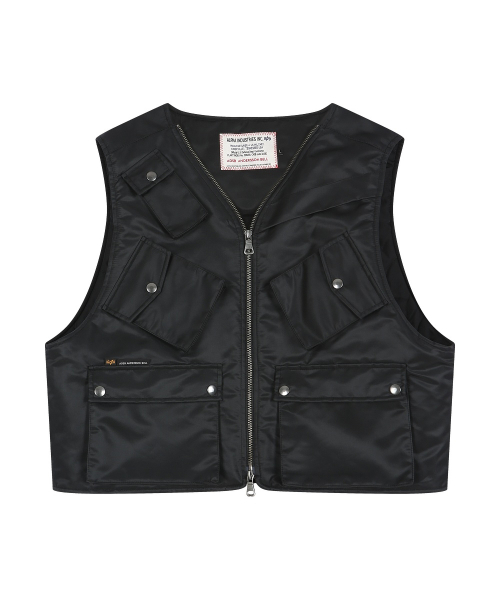 ANDERSSON BELL X ALPHA INDUSTRIES FLIGHT VEST (BLACK)